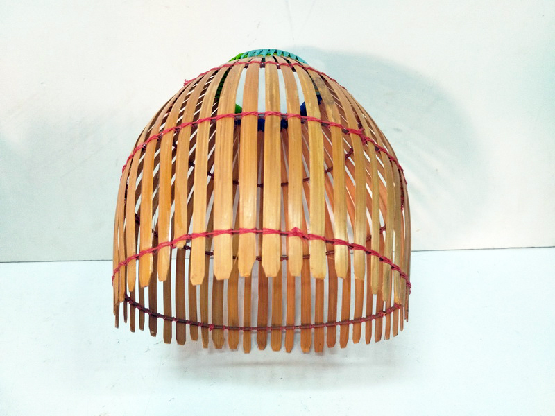 lampara techo bambu 22 o20.5 3u